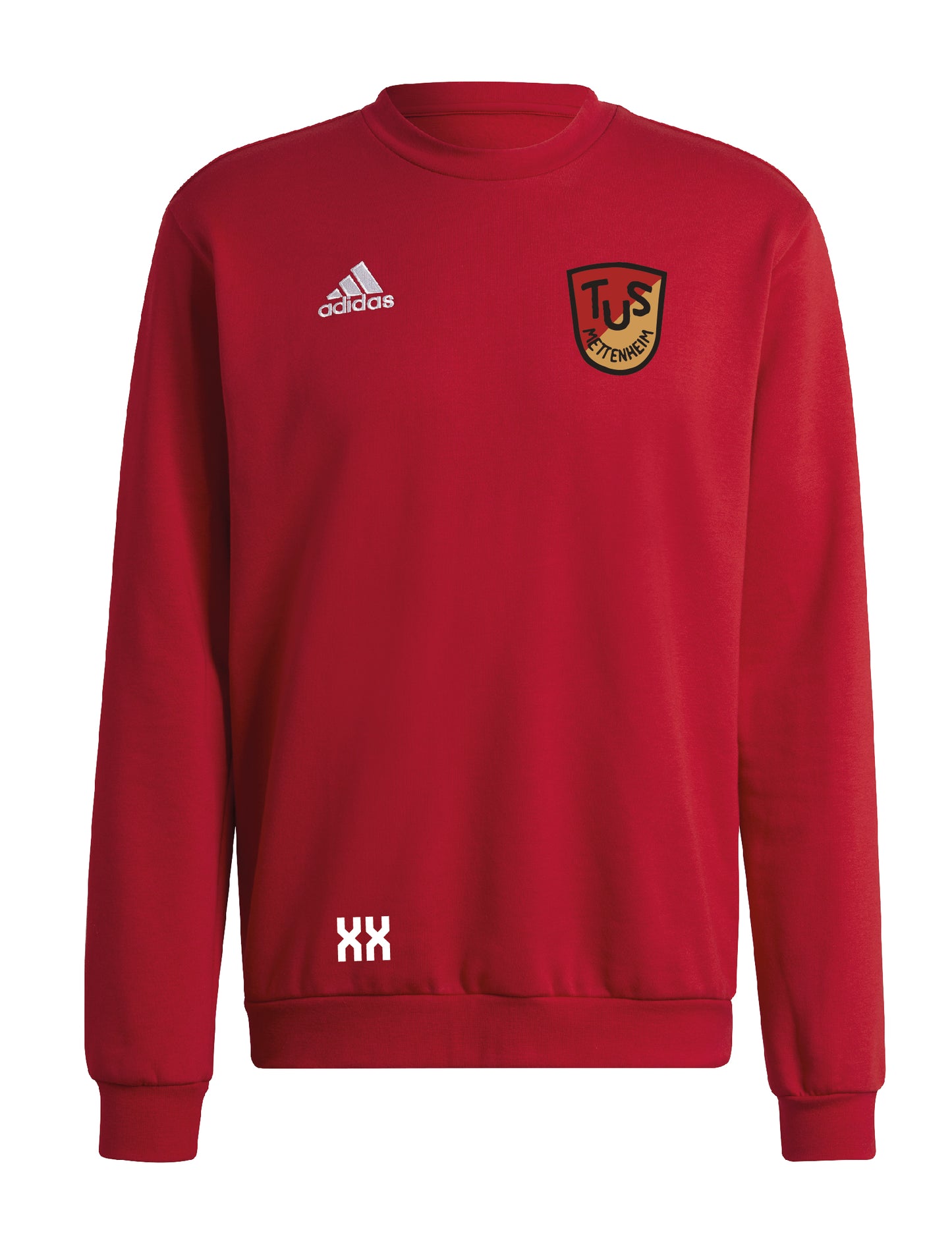 Adidas Sweatshirt rot TUS METTENHEIM