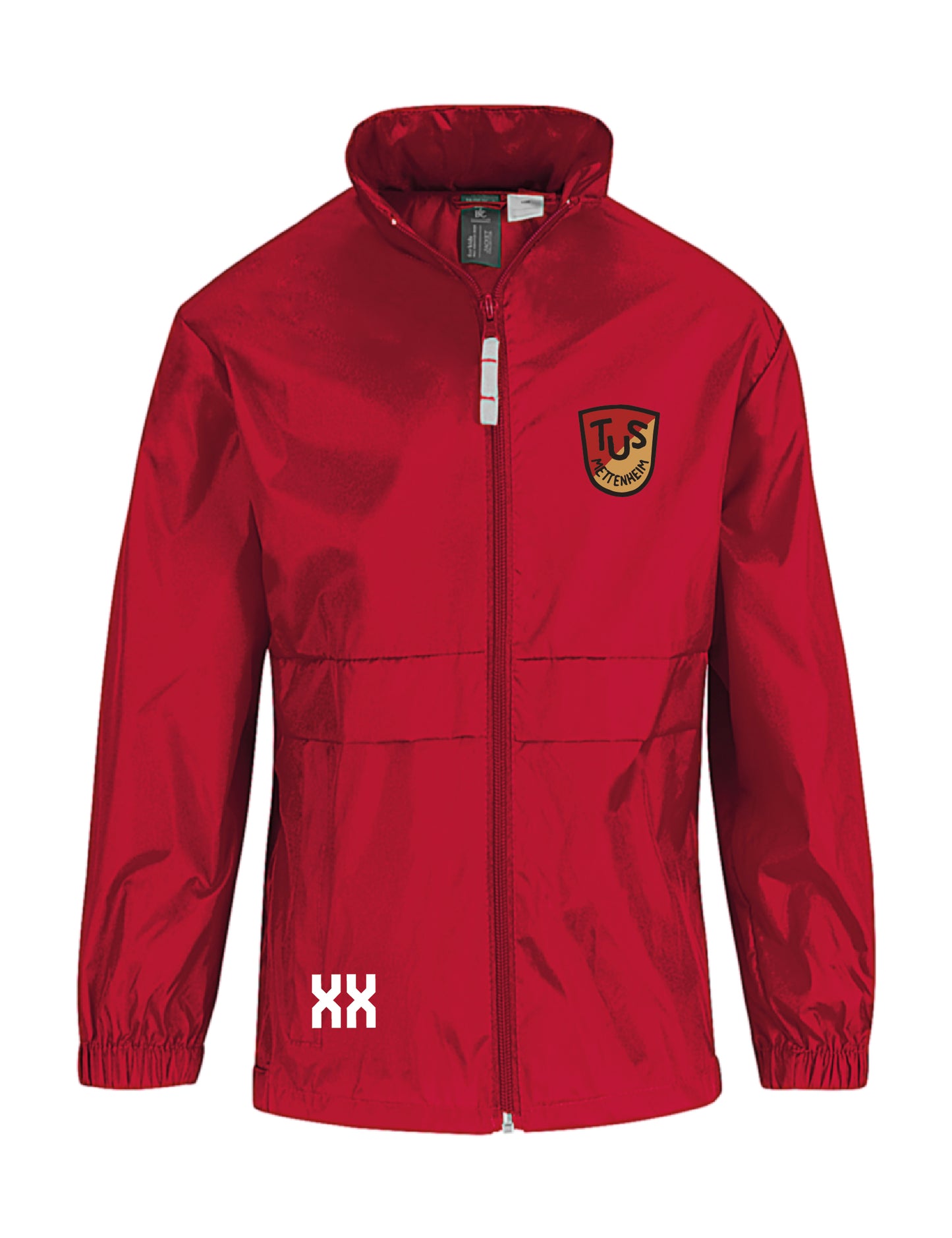 Regenjacke rot