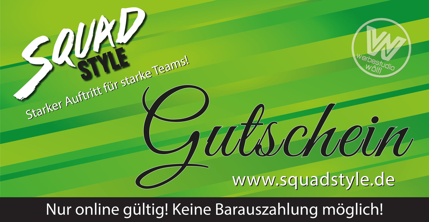 Squad Style Geschenkgutschein
